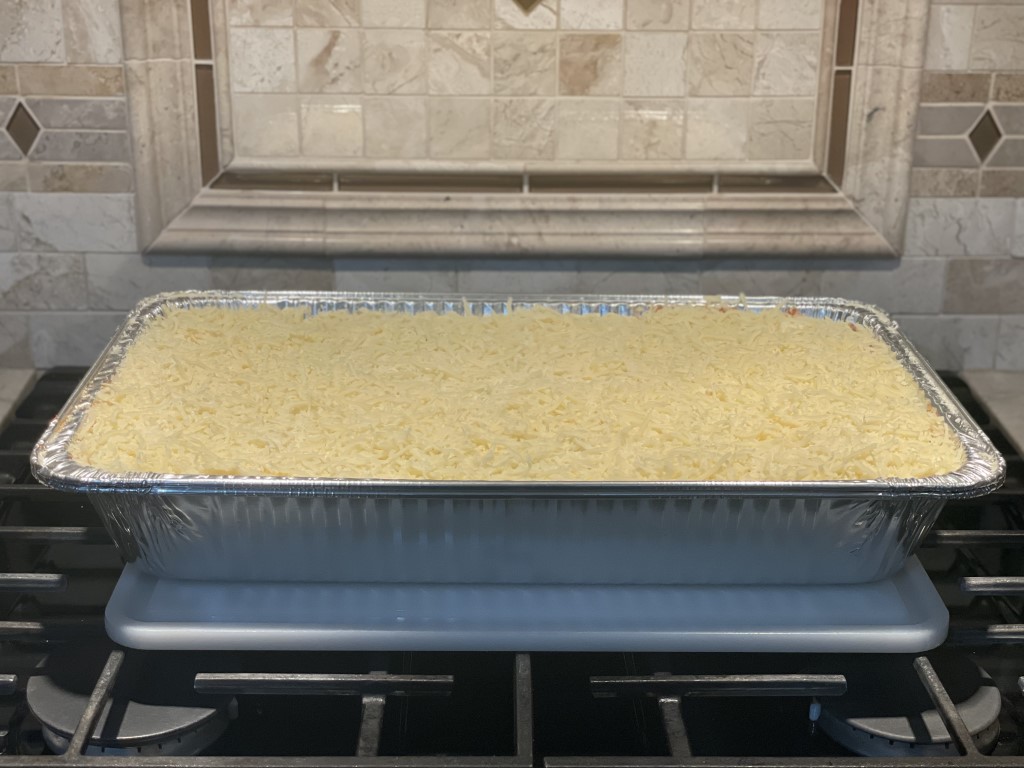 Lasagna with Seasoned Meat Sauce